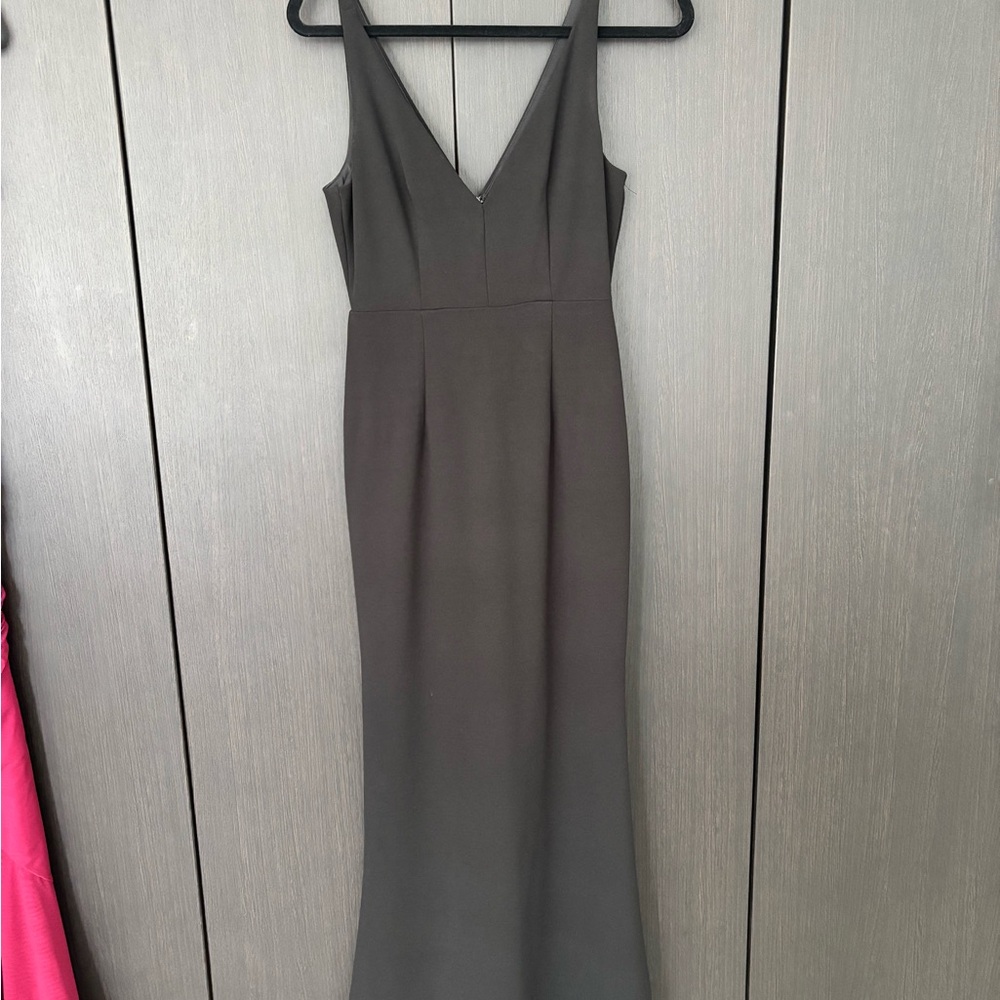 Lulu's Chic Black Backless Dress